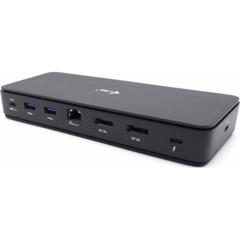 I-Tec Stacja/replikator I-TEC I-TEC Thunderbolt 4 2x Display Dock Generation 3 7x USB + thereof 1x TB4 2.5GLAN PD 92W 1m TB4 Cable SD/TF cardreader 3.5 mm Audio