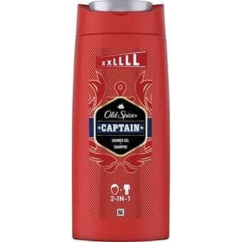 Noname Old Spice Captain Żel pod prysznic i szampon dla mężczyzn 675 ml  [105|70]