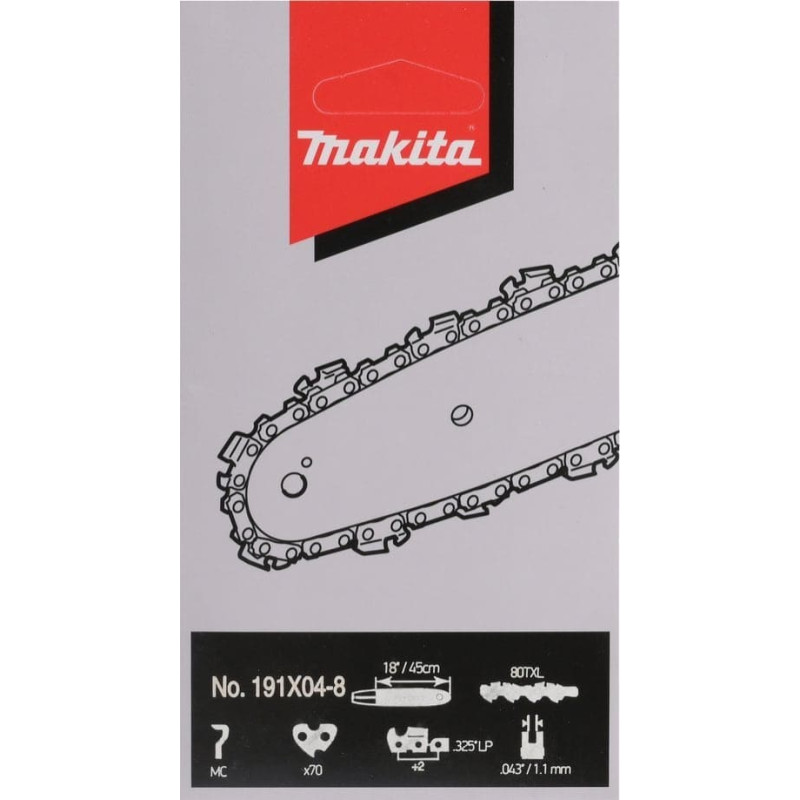 Makita MAKITA ŁAŃCUCH TNĄCY 80TXL 45cm 1,1mm 0,325