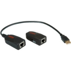 Triton Adapter USB TRITON Przedłużacz ROLINE USB 2.0 przez RJ45, maks. 50m