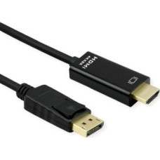 Triton Kabel TRITON ROLINE Kabel DisplayPort DP - UHDTV, cienki, M/M, czarny, 3 m