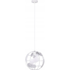 Kris Lampa wisząca KRIS Krislamp Globe KR275-1L lampa wisząca zwis 1x40W E27 biała