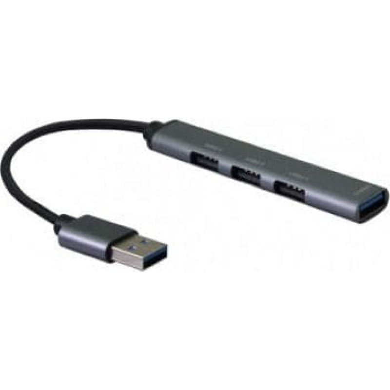 Secomp HUB USB Secomp STANDARDOWY koncentrator USB 2.0, złącze A, 4x porty A (3x USB2.0 +1x USB 3.2 Gen1)