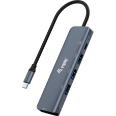 Equip Adapter AV Equip Equip Dock USB-C->HDMI,3xUSB3.0,100WPD       4K30Hz 0.25m gr