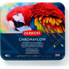 Derwent Kredki Derwent Chromaflow 48 pud metal