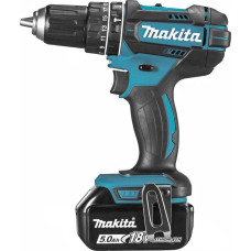 Makita Wiertarko-wkrętarka Makita DHP482RTJ 18 V 2 x akumulator 5 Ah