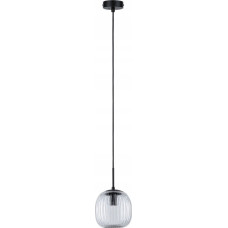 Paulmann Lampa wisząca Paulmann Oprawa wisząca łazienkowa RUYA E14 max.20W IP44 230V czarny matowy / szkło