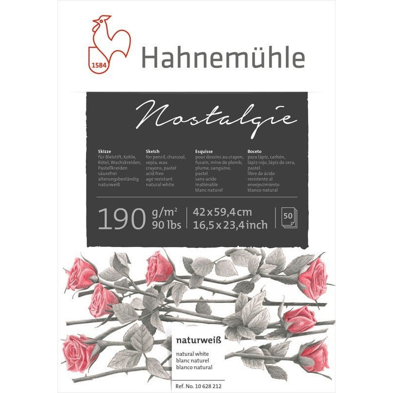 Hahnemühle Hahnemühle Sketchbook Nostalgie A 4 50 Sheets 190 g