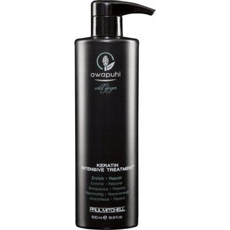 Paul Mitchell Awapuhi Wild Ginger By Paul Mitchell, Repair, Keratin, Hair Treatment Cream Mask, For Repairing, 500 ml Unisex