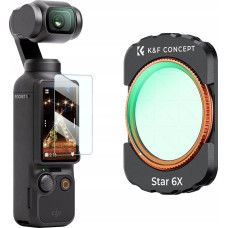 KF Filtr Kf Obiektyw Filtr Magnetyczny Gwiazdkowy Star Gwiazdka 6x Do Dji Osmo Pocket 3 / Kf01.2701