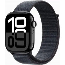 Apple Smartwatch Apple Apple Watch Series 10 OLED 46 mm Cyfrowy 416 x 496 px Ekran dotykowy Czarny Wi-Fi GPS