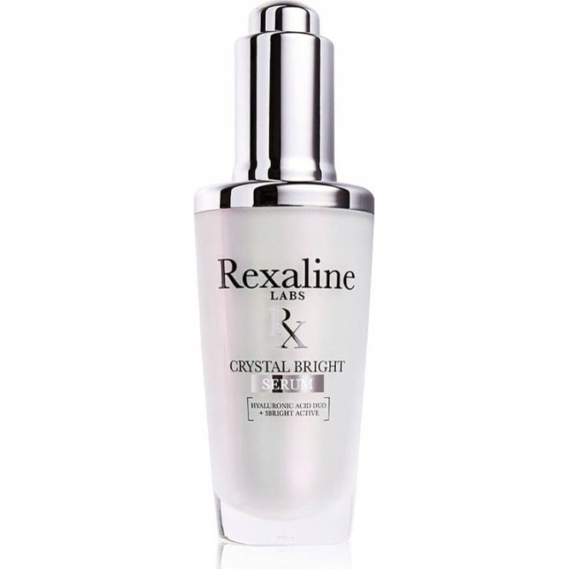 Rexaline Rexaline, Crystal Bright, Hyaluronic Acid + 3 Bright Active, Illuminating, Serum, For Face, 30 ml For Women