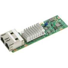 Supermicro Kontroler SuperMicro Supermicro Micro-LP NIC Netzwerkkarte Dual-Port RJ-45 10 Gbit LP AOC-CTGS-I2T-O