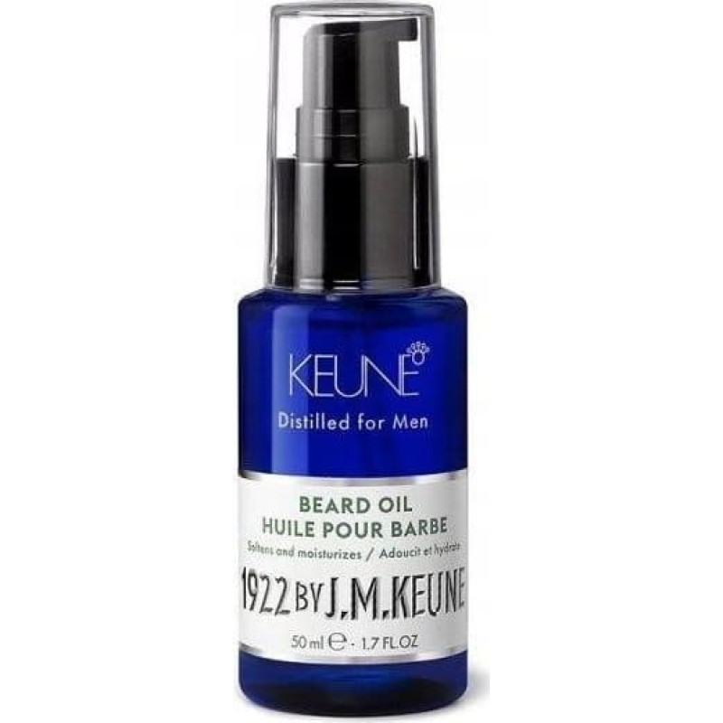 Keune Keune, 1922 By J.M. Keune, Beard Oil, Moisturizing, 50 ml For Men