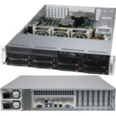 Supermicro Obudowa serwerowa SuperMicro Supermicro Gehäuse SuperChassis CSE-825BTQC-R1K23LPB Black