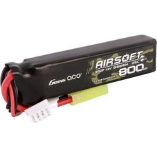 Gens Ace Akumulator Gens Ace Lipo 800MAH 11.1V 25C 3S1P Airsoft Gun Lipo z konektorem mini Tamiya Plug