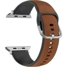 Beline Beline pasek Apple Watch Silico Leather 38/40/41mm brązowo-czarny /brown-black box