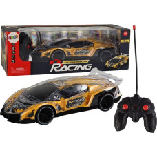 Leantoys Auto Sportowe Zdalnie Sterowane RC Skala 1:16 Światła Żółte