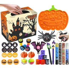 Leantoys Zestaw Sensoryczny Antystresowe Zabawki Haloween Fidget Toys Pop It