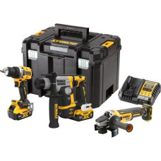 Dewalt Zestaw elektronarzędzi Dewalt DEWALT ZESTAW COMBO 18V DCK355P2T (DCD800 + DCH172 + DCG405) 2x5,0Ah