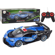 Leantoys Auto Zdalnie Sterowane RC Policyjne w Skali 1:12 Niebieski