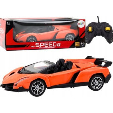 Leantoys Auto Samochód Sportowy Zdalnie Sterowany RC 1:16 Pomarańczowy