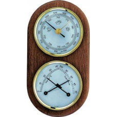 TFA Termometr TFA TFA-Dostmann 20.1051, Electronic environment thermometer, Indoor, Analog, Brown, White, Wood, Wall