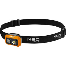 NEO Latarka Neo Latarka czołowa akumulatorowa 500 lm USB COB LED