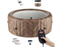 Mspa Jacuzzi ogrodowe MSpa Basen z hydromasażem dmuchane Fermo MSpa 6 osób SPA Bąbelki