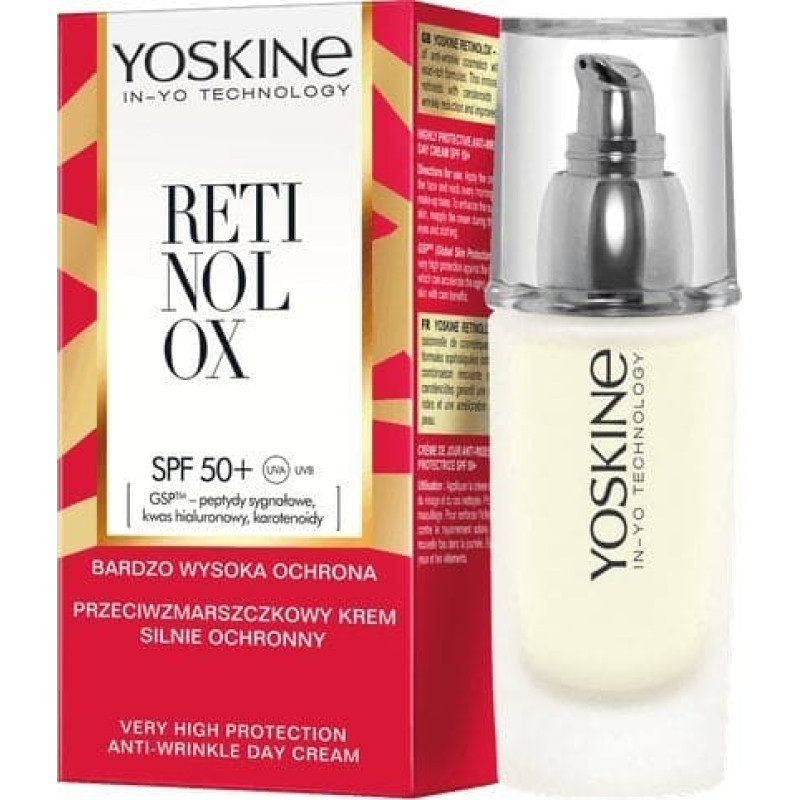 Yoskine Retinolox Krem do twarzy SPF 50+ 30ml