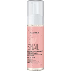 Floslek Snail Pianka do mycia twarzy oczyszczająca 160 ml