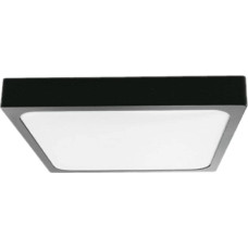 V-Tac Lampa sufitowa V-TAC Plafon LED Kwadrat 24W 42cm z Czujnikiem Ruchu V-TAC Czarny VT-8624S neutralna