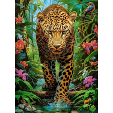 Castorland Puzzle 2000 Leopard in the Wild CASTOR