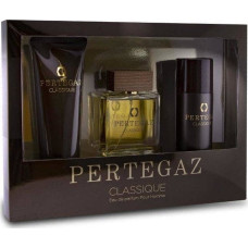 Saphir Pertegaz Classique Pour Homme zestaw woda perfumowana spray 100ml + żel pod prysznic 230ml + dezodorant 150ml