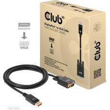 Club 3D Kabel Club 3D Club3D Kabel   DisplayPort > VGA       St/St 2m retail