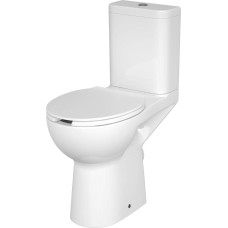 Cersanit Zestaw kompaktowy WC Cersanit Etiuda 67.5 cm cm biały (K11-0221)