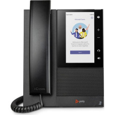 Poly Telefon Poly POLY Biznesowy telefon multimedialny CCX 505 do aplikacji Microsoft Teams, z obsługą PoE