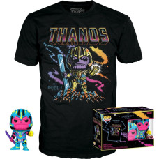 Xxx_Funko (Właściwy Funko Pop) Figurka Funko! POP AND TEE Marvel Thanos (BKLT) L