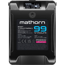 Canyon Akumulator Canyon Bateria Mathorn MB-V99 6800mAh PD65W OLED USB-C 99Wh V-mount