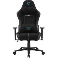 Vidaxl Fotel vidaXL Onex PVC; Nylon caster; Metal | Gaming chairs | ONEX STC Alcantara | Black