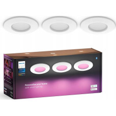 Signify Philips Hue White & Col. Amb. Slim Recessed 90mm 3er weiß