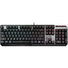 MSI Klawiatura MSI MSI Vigor GK50 Low Profile Gaming Keyboard QWERTZ Kalih Choc Low Profile white switches black