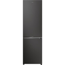 Candy Lodówka Candy Candy Refrigerator | CNCQ2T518EB | Energy efficiency class E | Free standing | Combi | Height 182.5 cm | No Frost system | Fridge net capacity 197 L | Freezer net capacity 82 L | 38 dB | Black