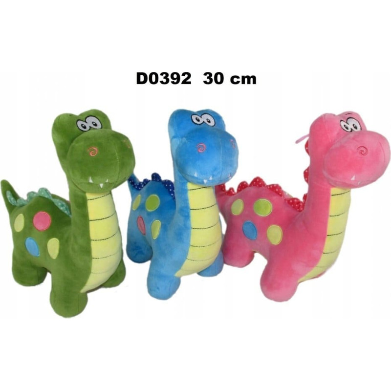 Sunday Maskotka Dinozaur 30cm 3 kolory 162168 SUN-DAY mix cena za 1 szt