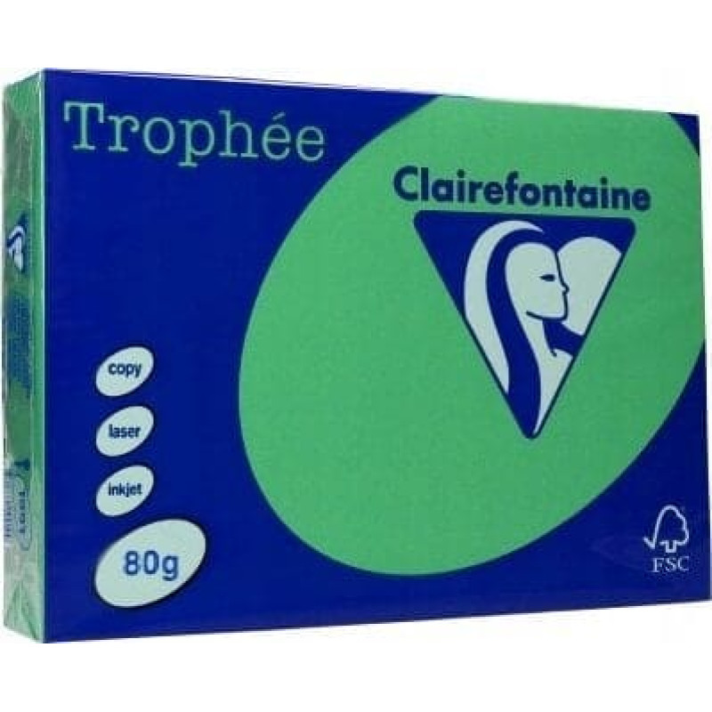 Trophee Papier Trophee A4/80g zieleń bilardowa (500)