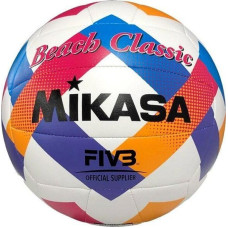 Mikasa Piłka siatkowa plażowa Mikasa Beach Classic biało-niebiesko-różowa BV543C-VXA-O 5