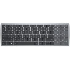 Dell Klawiatura Dell DELL KB740 klawiatura Biuro RF Wireless + Bluetooth QWERTY Skandynawia Szary, Czarny