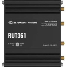 Teltonika Router Teltonika LTE CAT 6 Router | RUT361 | 802.11n | 10/100 Mbit/s | Ethernet LAN (RJ-45) ports 2 | Mesh Support No | MU-MiMO Yes | 4G