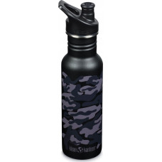 Klean Kanteen Kanteen Classic Narrow (Sport Cap), 532ml/18oz, Black Camo