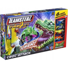 HTI PROMO Tor samochodowy Croc Attack Atak Krokodyla + 4 autka wyścigowe Beast Machines TEAMSTERZ 1417333 p6